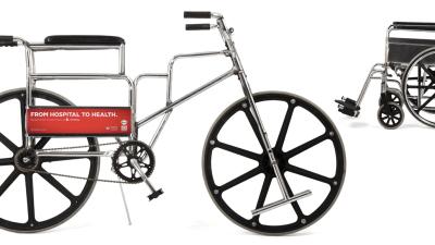 This Bike Started Life As A Wheelchair