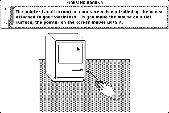 Here’s How A 1984 Macintosh Tutorial Taught People To Use A Mouse