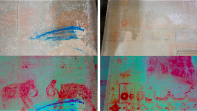 Algorithm Reveals 200 Lost Paintings On Angkor Wat’s Ancient Walls