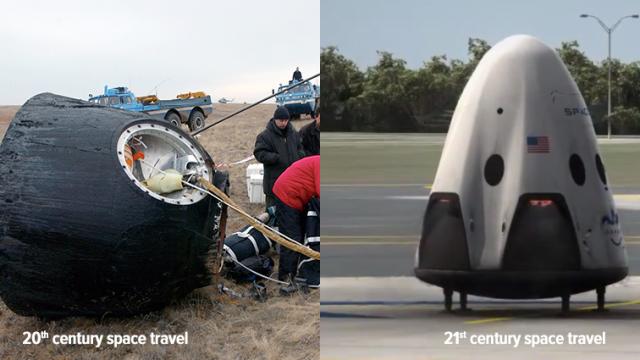 How SpaceX Dragon V2 Dramatically Changes Space Travel In One Image