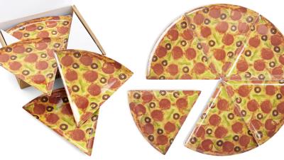 Pizza Slice Pizza Plates Are A Classier Way To Serve Pizza