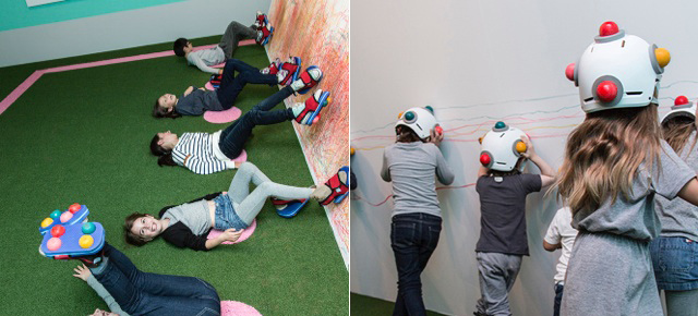 Australian Museum Gave Kids Crayon Helmets And Let Them Go Wild