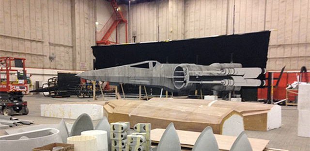 Leaked Star Wars Episode 7 Photos Show The Millennium Falcon’s Return