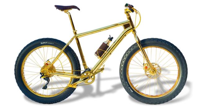 This Gold-Plated Bike Is Real And Costs $US1 Million