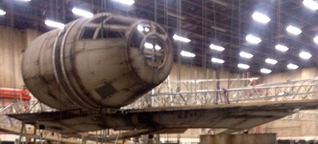 Leaked Star Wars Episode 7 Photos Show The Millennium Falcon’s Return