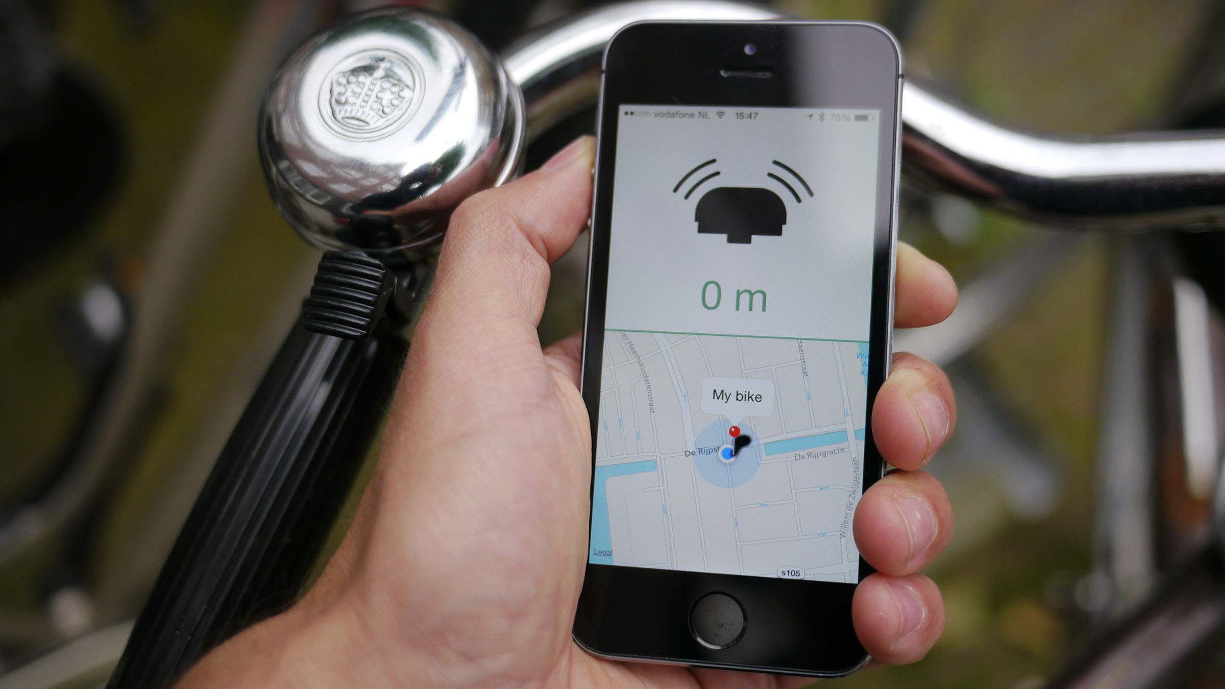 This GPS-Enabled Bike Bell Rings To Help You Find Your Ride