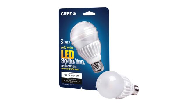 Cree’s New 3-Way LED Bulb Brightens Better Than You’re Used To