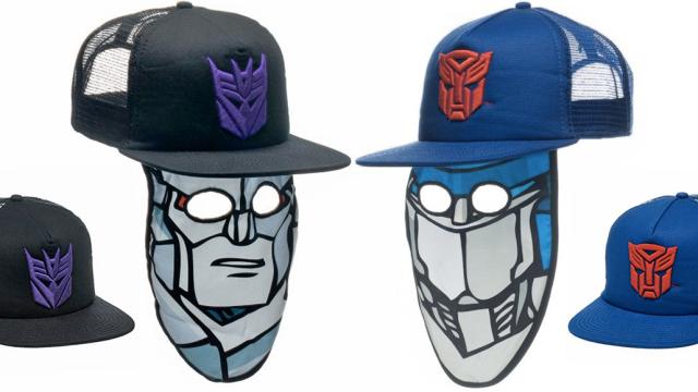 A Transformers Trucker Hat Mask Is The Easiest Halloween Costume