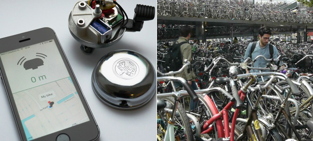 This GPS-Enabled Bike Bell Rings To Help You Find Your Ride