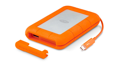 LaCie’s New Rugged Thunderbolt Drive Has An Integrated Cord