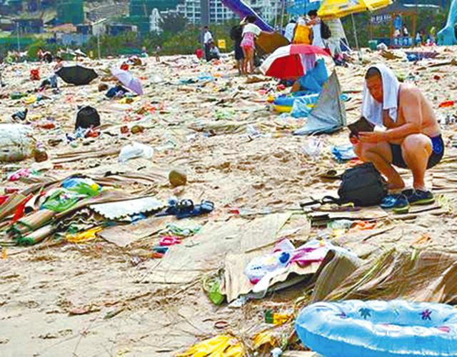 330 Tonnes Of Rubbish Makes This Beach The Dirtiest In The World