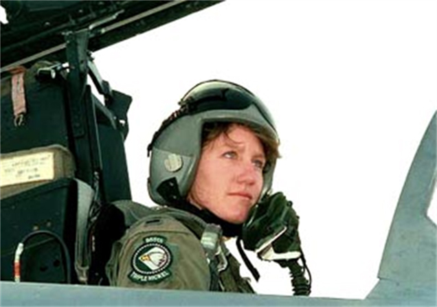 This Was The Last Flight Of The First Female US Air Force Fighter Pilot