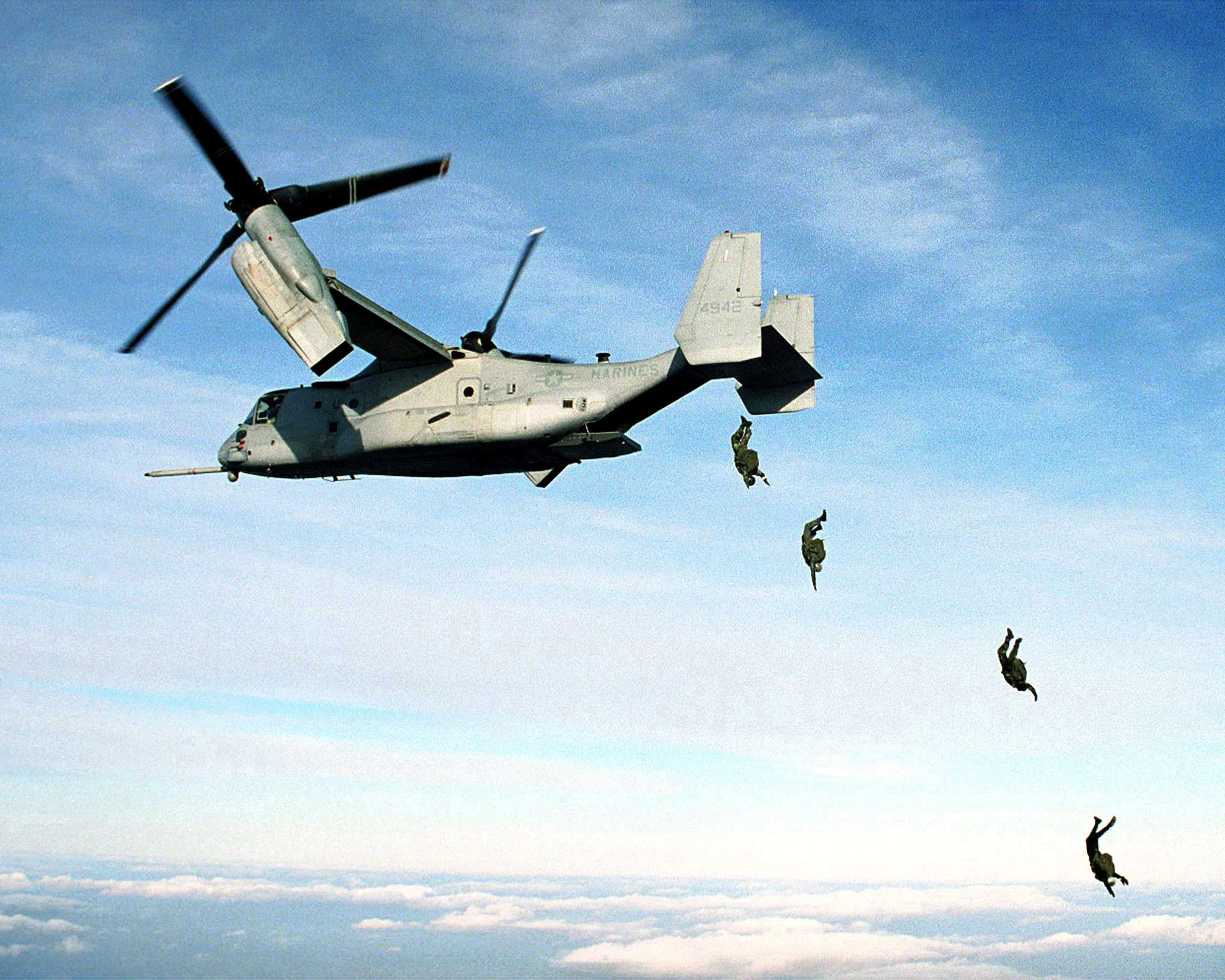 The Interior Of The V-22 Osprey Could Have Been Used In Aliens