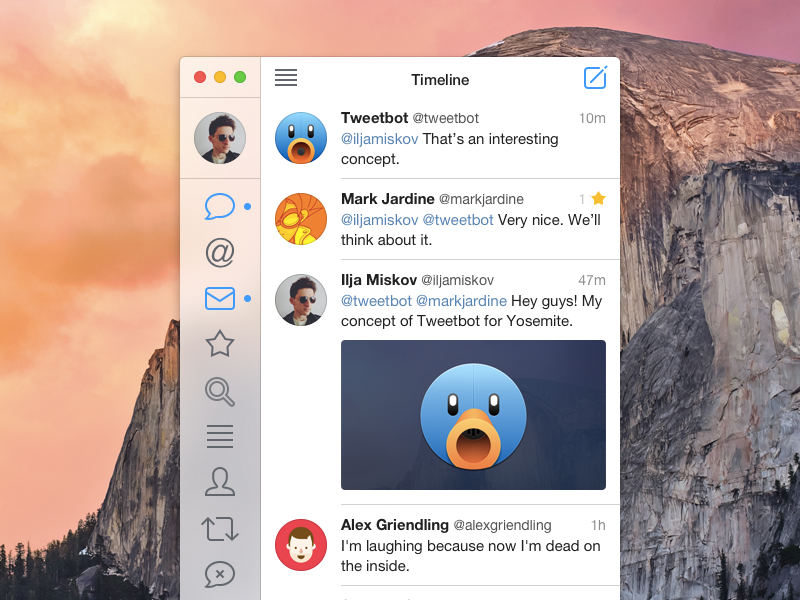 20 Beautiful Yosemite App And Icon Concept Designs