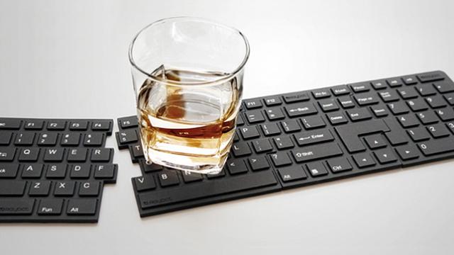 Your Heart Won’t Skip A Beat When You Spill On Fake Keyboard Coasters