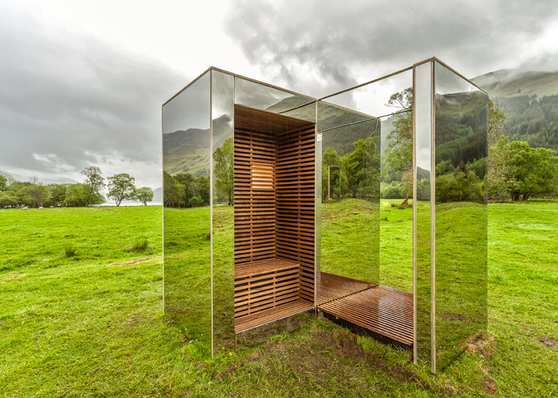 This Lookout Made Of Mirrors Can Hide In Plain Sight