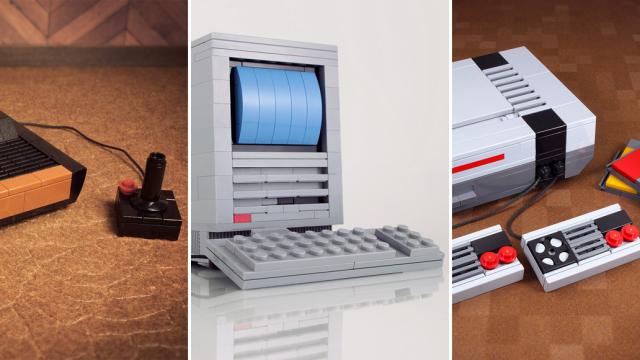 7 Iconic Computers And Consoles Reborn As Lego Microscales