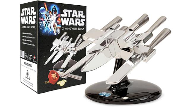 Start A Rebellion In Your Kitchen With An X-Wing Knife Holder