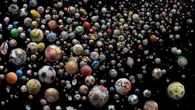 This Galactic Mass Of Soccer Balls Were Found In Oceans Around The World