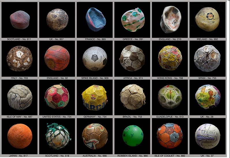 This Galactic Mass Of Soccer Balls Were Found In Oceans Around The World