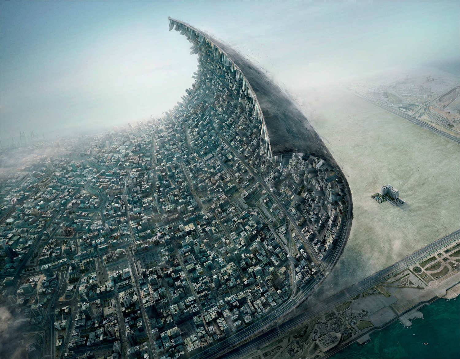 What Would It Look Like If You Could Peel A City Off Earth’s Crust?