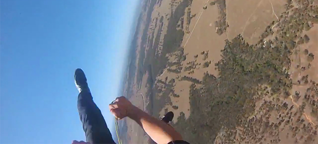Skydiver Saves Himself Seconds Before Impact On Australian Soil