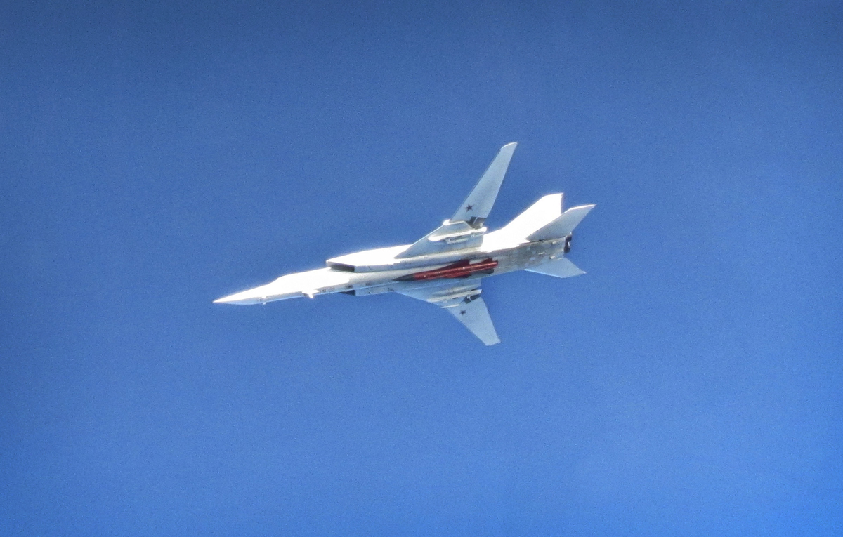 Photos Of NATO Fighters Intercepting Fully Armed Russian Jets