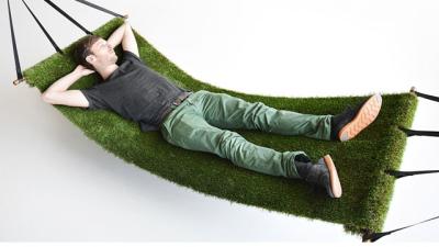 Could There Be A Better Way To Enjoy The Outdoors Than On A Grass Hammock?