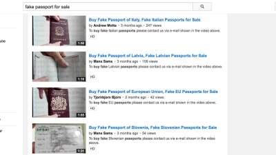 Stolen Credit Cards, Drugs And More Are All Up For Sale On YouTube