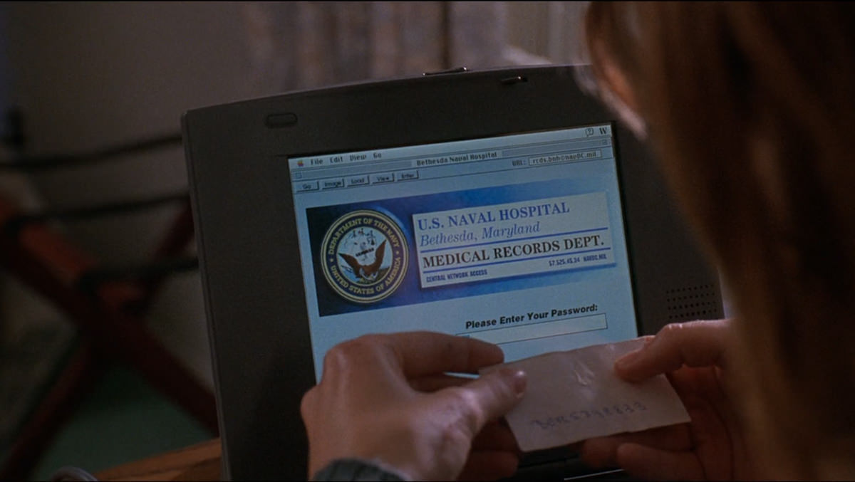 Every Web Page From The 1995 Movie The Net