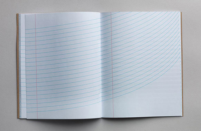 Write Way Outside The Lines With This Trippy Ruled Notebook