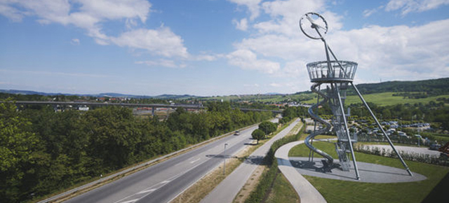 Take A Wild Ride On This 30-Metre-Tall Twisty Slide