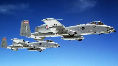 These A-10 Warthogs Look Like Perfect Miniatures But They Are Real