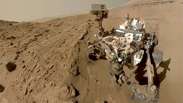 Why Has Curiosity Slowed Down Its Course During Its First Mars Year?