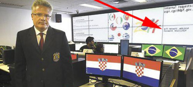 World Cup Security Team Accidentally Shares Its Awful Wi-Fi Password