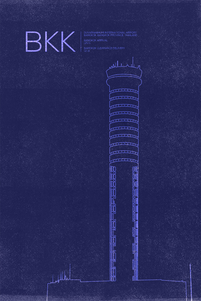 10 Graceful Posters Immortalising The World’s Air Traffic Control Towers