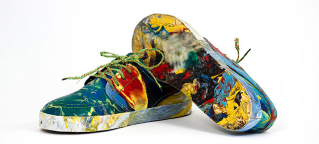 Watch Plastic Ocean Junk Become A Pair Of Wild Multi-Coloured Sneakers