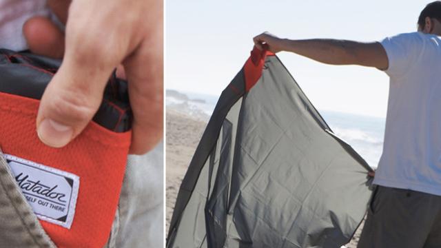 A Puncture-Proof Emergency Blanket That Folds Up Smaller Than A Wallet