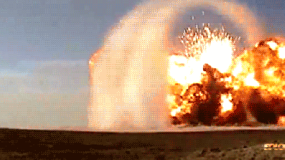 90 Tonnes Of TNT, One Really Cool Explosion Shock Wave