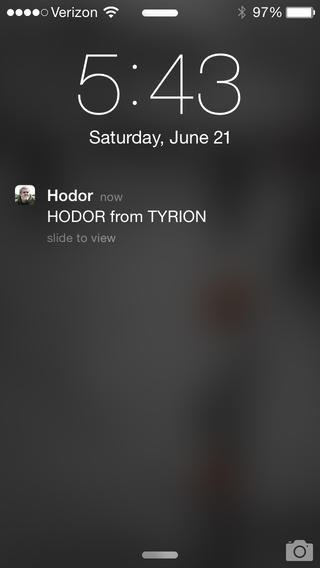Yo, Hodor App Is Very Hodor