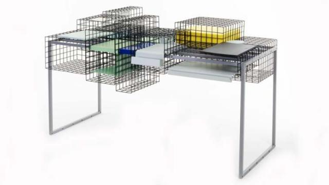 You Can Customise This Desk’s Modular Cages In Countless Ways