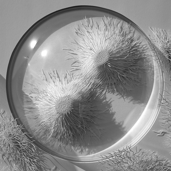 These Paper Models Of Microbes And Cells Are Beautiful