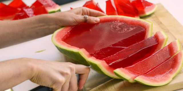 How To Turn An Entire Watermelon Into One Giant Jelly Shot