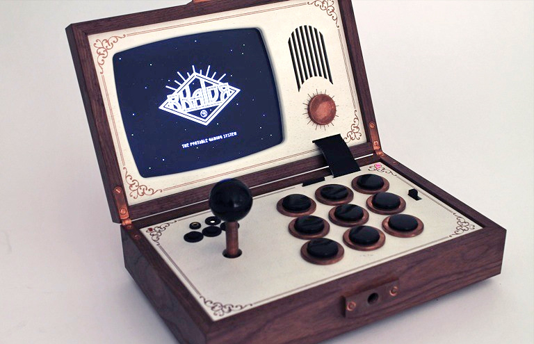 How Could You Not Lust Over This Portable Wooden Arcade Box?