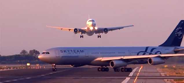 Two Airliners Almost Crashed At Barcelona Airport’s Runway