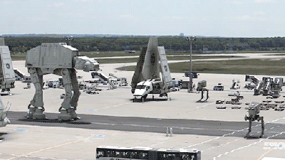 Cool Star Wars Video Transforms Real-World Airport Into Imperial Base