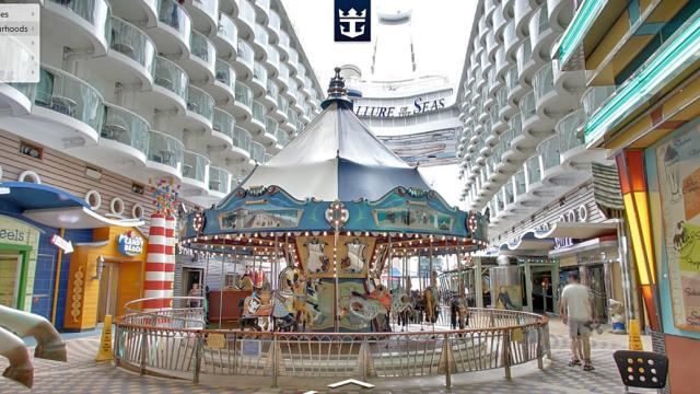 Explore The Largest Cruise Ship In The World With Google Street View
