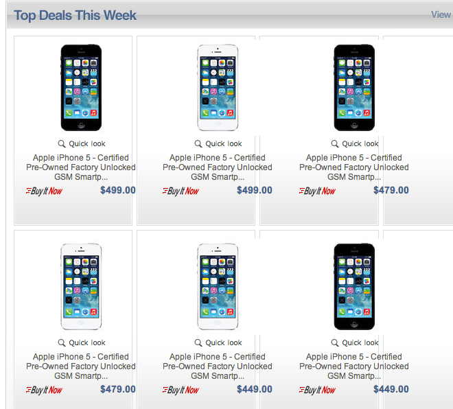 Apple’s New Secret eBay Store Is Selling Cheap Refurbished iPhones