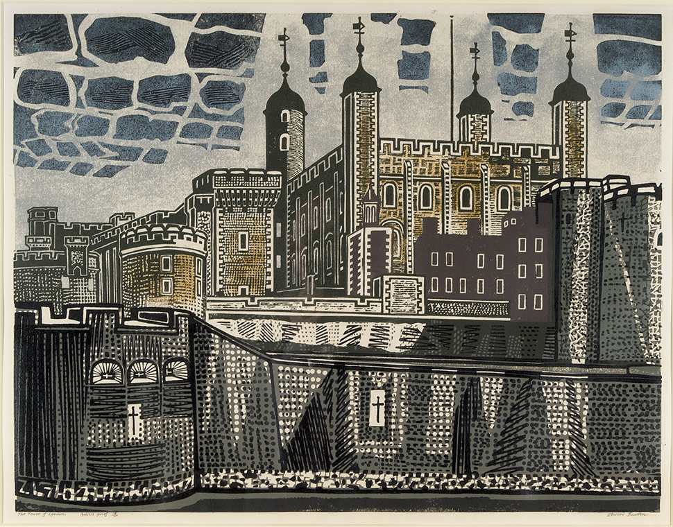 London Has Never Looked Better Than In These Mid-Century Linocuts