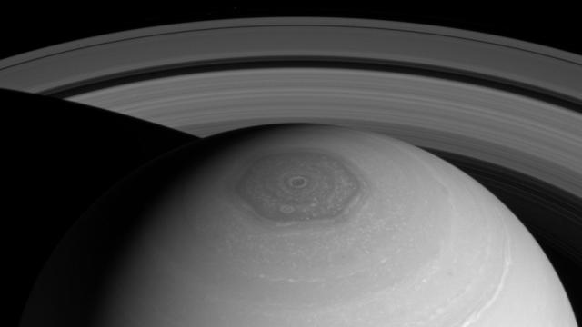 You Get Three For One In This Striking Image Of Saturn